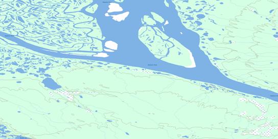 Point Separation Topo Map 106M09 at 1:50,000 scale - National Topographic System of Canada (NTS) - Toporama map