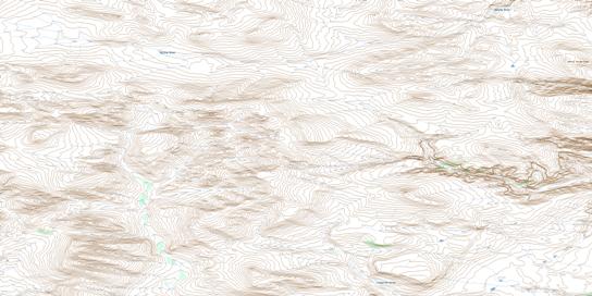 Mount Goodenough Topographic map 106M13 at 1:50,000 Scale