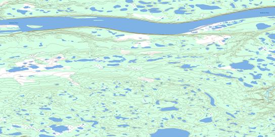 No Title Topographic map 106O06 at 1:50,000 Scale