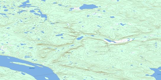 No Title Topo Map 106O08 at 1:50,000 scale - National Topographic System of Canada (NTS) - Toporama map