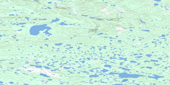 No Title Topo Map 106O11 at 1:50,000 scale - National Topographic System of Canada (NTS) - Toporama map