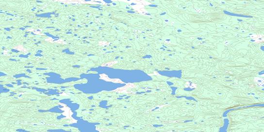 No Title Topographic map 106O15 at 1:50,000 Scale