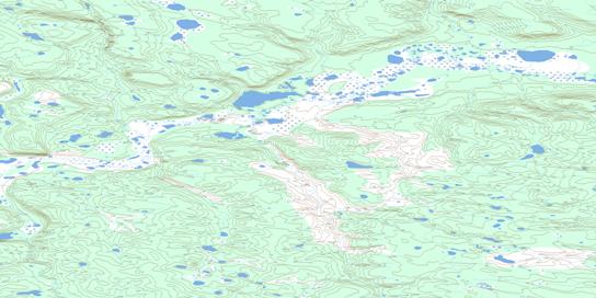 No Title Topo Map 106O16 at 1:50,000 scale - National Topographic System of Canada (NTS) - Toporama map