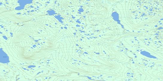 Grass Lake Topographic map 106P01 at 1:50,000 Scale