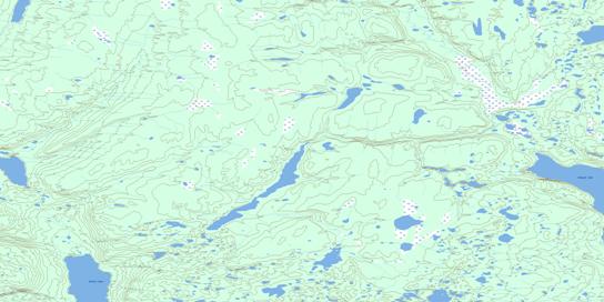 No Title Topographic map 106P03 at 1:50,000 Scale