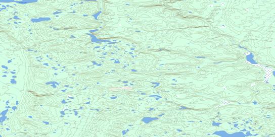 No Title Topographic map 106P04 at 1:50,000 Scale