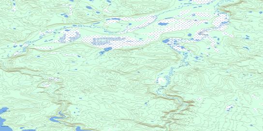 No Title Topo Map 106P05 at 1:50,000 scale - National Topographic System of Canada (NTS) - Toporama map