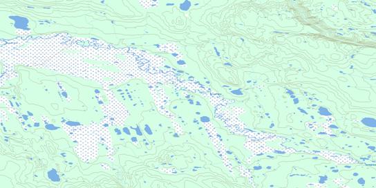 No Title Topo Map 106P09 at 1:50,000 scale - National Topographic System of Canada (NTS) - Toporama map