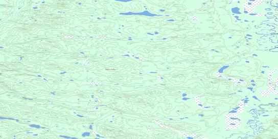 No Title Topo Map 106P12 at 1:50,000 scale - National Topographic System of Canada (NTS) - Toporama map