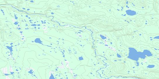 No Title Topo Map 106P15 at 1:50,000 scale - National Topographic System of Canada (NTS) - Toporama map