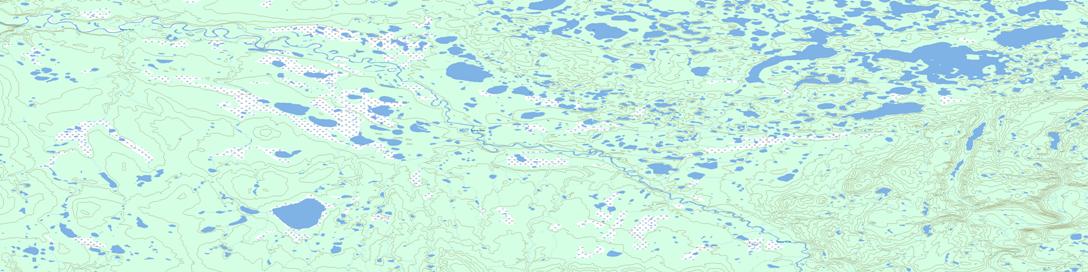 No Title Topo Map 107A01 at 1:50,000 scale - National Topographic System of Canada (NTS) - Toporama map