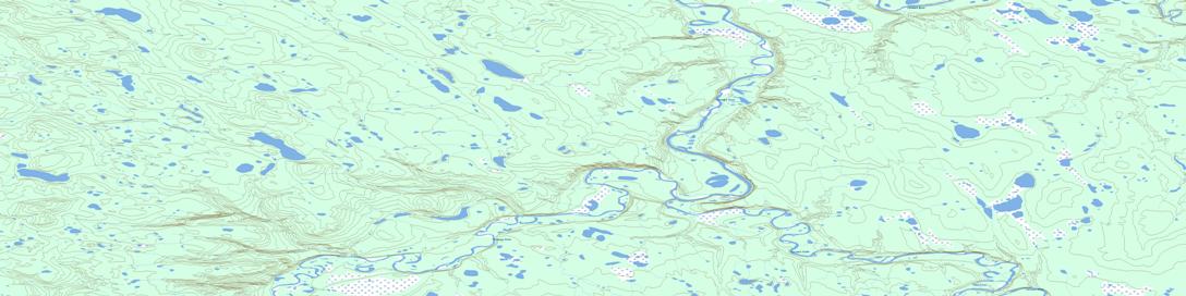 No Title Topographic map 107A02 at 1:50,000 Scale