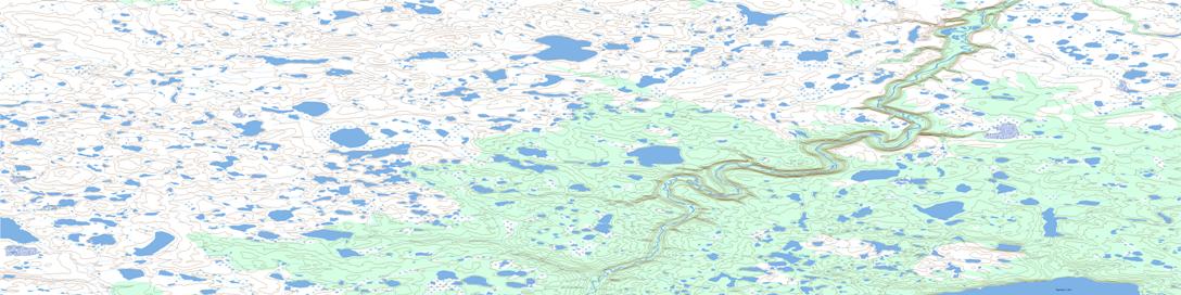 No Title Topographic map 107A05 at 1:50,000 Scale