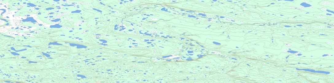 No Title Topo Map 107A06 at 1:50,000 scale - National Topographic System of Canada (NTS) - Toporama map