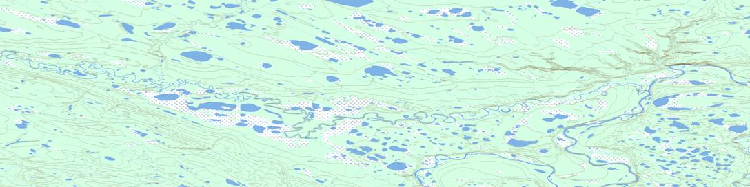 No Title Topo Map 107A07 at 1:50,000 scale - National Topographic System of Canada (NTS) - Toporama map