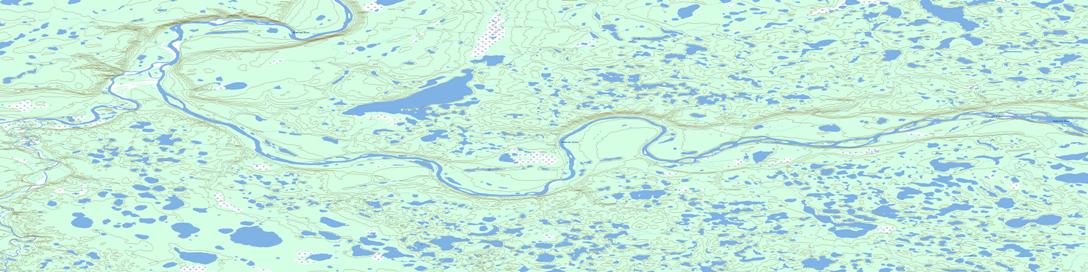 No Title Topo Map 107A08 at 1:50,000 scale - National Topographic System of Canada (NTS) - Toporama map