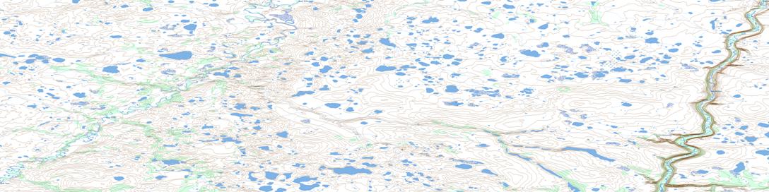 No Title Topo Map 107A12 at 1:50,000 scale - National Topographic System of Canada (NTS) - Toporama map