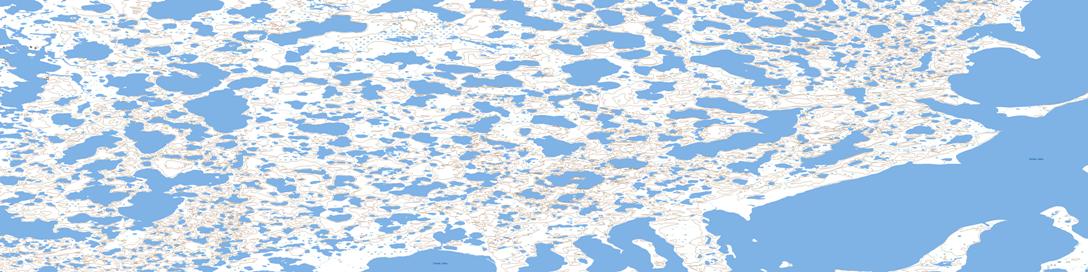 No Title Topo Map 107C08 at 1:50,000 scale - National Topographic System of Canada (NTS) - Toporama map
