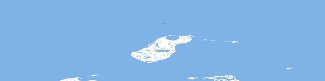 Pelly Island Topo Map 107C12 at 1:50,000 scale - National Topographic System of Canada (NTS) - Toporama map