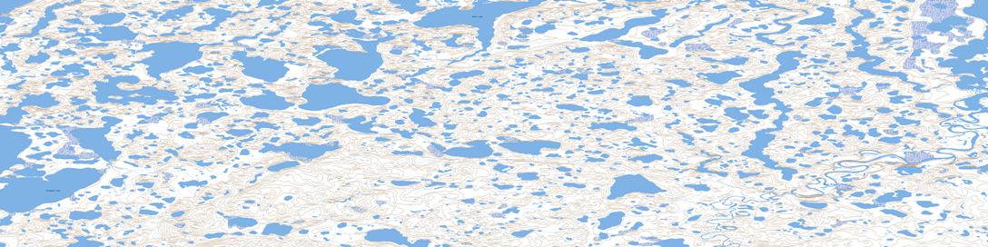 Jonas Lake Topo Map 107D04 at 1:50,000 scale - National Topographic System of Canada (NTS) - Toporama map