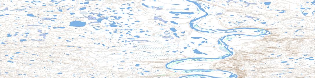 Husky Bend Topo Map 107D08 at 1:50,000 scale - National Topographic System of Canada (NTS) - Toporama map