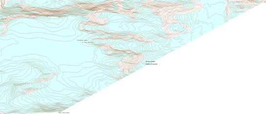 Mount Root Topo Map 114I14 at 1:50,000 scale - National Topographic System of Canada (NTS) - Toporama map