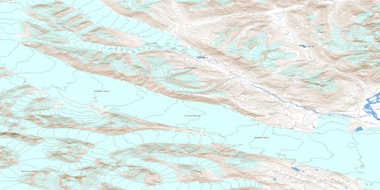 Super Cub Lake Topo Map 114O16 at 1:50,000 scale - National Topographic System of Canada (NTS) - Toporama map