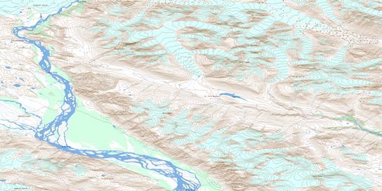 Tats Lake Topo Map 114P12 at 1:50,000 scale - National Topographic System of Canada (NTS) - Toporama map