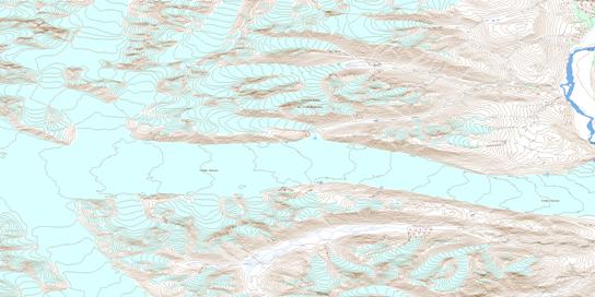 No Title Topographic map 115B01 at 1:50,000 Scale