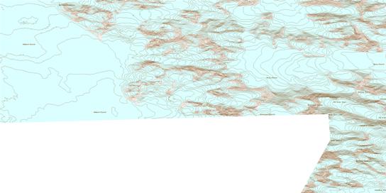 Mount Alverstone Topo Map 115B06 at 1:50,000 scale - National Topographic System of Canada (NTS) - Toporama map