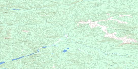 Rowlinson Creek Topographic map 115I02 at 1:50,000 Scale