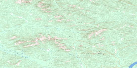 Mount Nansen Topo Map 115I03 at 1:50,000 scale - National Topographic System of Canada (NTS) - Toporama map