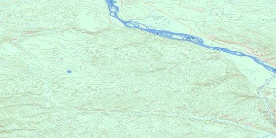 Dark Creek Topographic map 115I11 at 1:50,000 Scale