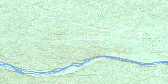 Black Creek Topo Map 115I13 at 1:50,000 scale - National Topographic System of Canada (NTS) - Toporama map
