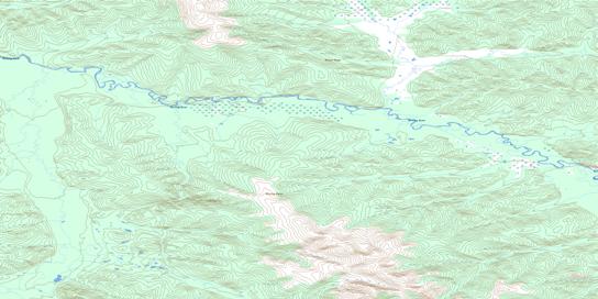 Onion Creek Topo Map 115J02 at 1:50,000 scale - National Topographic System of Canada (NTS) - Toporama map