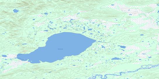 Wellesley Lake Topo Map 115J05 at 1:50,000 scale - National Topographic System of Canada (NTS) - Toporama map