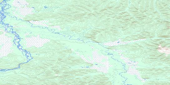 No Title Topo Map 115J06 at 1:50,000 scale - National Topographic System of Canada (NTS) - Toporama map