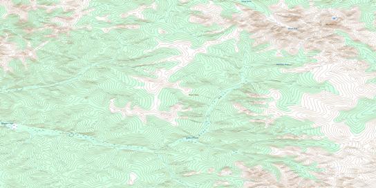 Apex Mountain Topo Map 115J08 at 1:50,000 scale - National Topographic System of Canada (NTS) - Toporama map