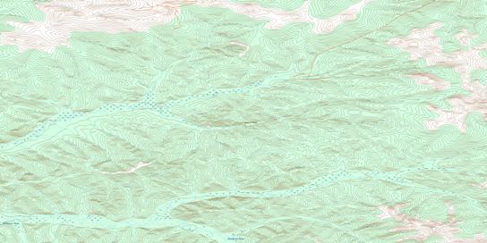 Colorado Creek Topo Map 115J10 at 1:50,000 scale - National Topographic System of Canada (NTS) - Toporama map