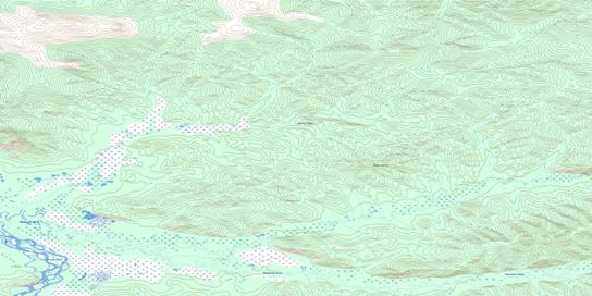 Doyle Creek Topographic map 115J11 at 1:50,000 Scale