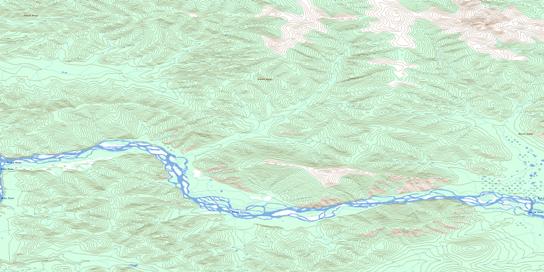 Tom Creek Topo Map 115J12 at 1:50,000 scale - National Topographic System of Canada (NTS) - Toporama map