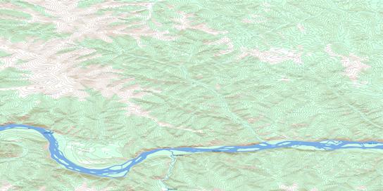 Cripple Creek Topographic map 115J16 at 1:50,000 Scale