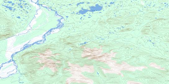 Sanpete Creek Topographic map 115K01 at 1:50,000 Scale