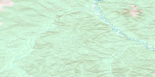Matson Creek Topographic map 115N09 at 1:50,000 Scale