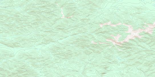 Australia Mountain Topographic map 115O09 at 1:50,000 Scale