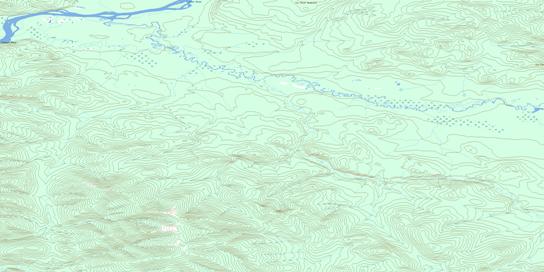 Pirate Creek Topographic map 115P05 at 1:50,000 Scale