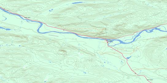 Stewart Crossing Topo Map 115P07 at 1:50,000 scale - National Topographic System of Canada (NTS) - Toporama map
