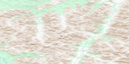 No Title Topo Map 116A10 at 1:50,000 scale - National Topographic System of Canada (NTS) - Toporama map