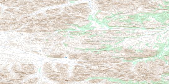 No Title Topographic map 116A13 at 1:50,000 Scale