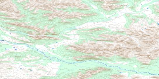 No Title Topo Map 116A15 at 1:50,000 scale - National Topographic System of Canada (NTS) - Toporama map
